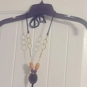 Halter with metal chain